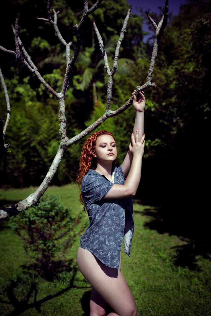 ensaio casual sensual